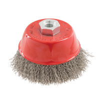 Silverline - Brosse boisseau à fils d'acier inox