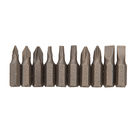 Silverline - Tournevis porte-embout à cliquet, 11 pcs