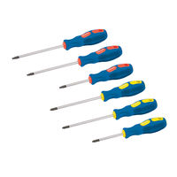 Silverline - Tournevis à usage général, 6 pcs