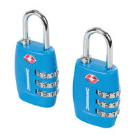 Silverline - Cadenas à bagages TSA, 2 pcs