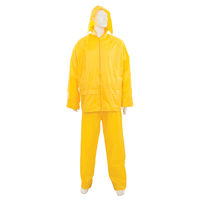 Silverline - Tenue imperméable jaune, 2 pcs